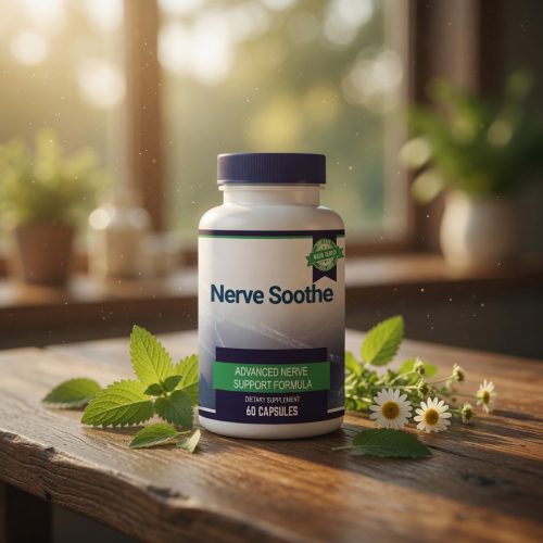 Nerve Soothe supplement bottle for nerve support and joint comfort